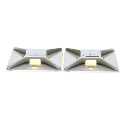 Panduit ABM2S-A-C 4-Way Adhesive Backed Cable Tie Mounts (100 Pack)