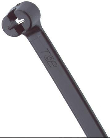 TY23MX Black 4 18lb Ty-Rap Cable Ties - 1,000pk by Tyrap