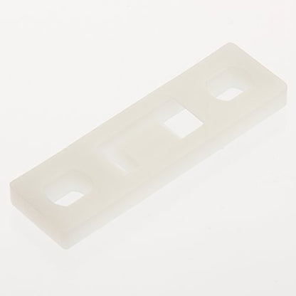 Panduit MTP1H-E6-C Multiple Tie Plate, 1 Bundle, M-H Ties, #6 Screw (100-Pack)