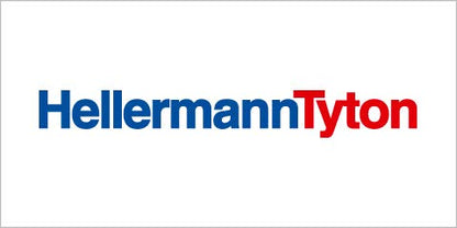 Hellermann Tyton 111-00659 High Temp Cable Tie, 4 Long, 18lb Tensile Strength, ETFE, Blue (Pack of 100) by Hellermann Tyton