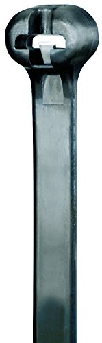 PANDUIT BT4S-M0 Cable Tie, Metal Barb, 15.1"L (384mm), S