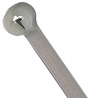 TY-Rap(R) 14.20"L x 0.18"W Standard Indoor Cable Tie, Natural; Tensile Strength: 50 lb. - pkg. of 1,000