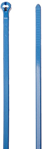 Thomas and Betts TY523M-NDT Detectable Tie, Nylon, 18 lb, 4", Blue