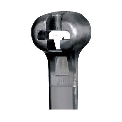Panduit BT2S-M0 2-Piece Standard Cable Tie, 8 in L x 0.185 in W x 0.045 in THK, Nylon
