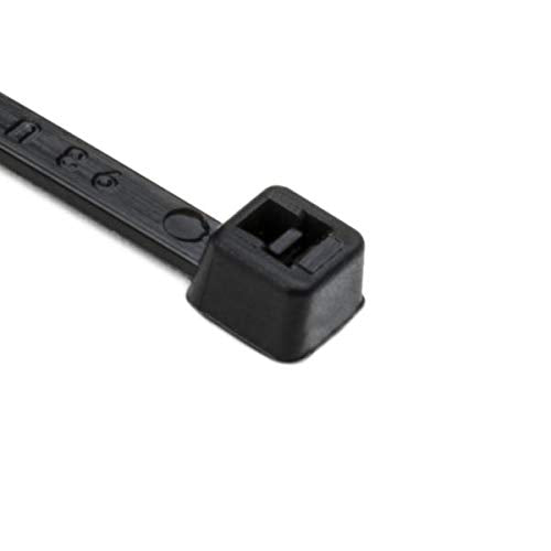 CABLE TIE 4"L 18LB BLACK (Pack of 50000) (T18R0M4)