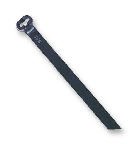 T&B TY28MX CABLE TIE 50LB 14" UV BLK 2-PC