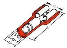 Terminals Qk Disconnect Female 18-22 Awg