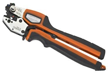 Thomas & Betts TBM45S Crimping Tool with Shure Stake Mechanism for 8 through 2 Copper and 10 through 6 Aluminum Lugs by Thomas & Betts