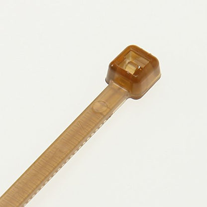 Panduit PLT2S-M71 Cable Tie, Standard, Polyetheretherketone, 7.4-Inch Length, Translucent Brown (1,000-Pack)