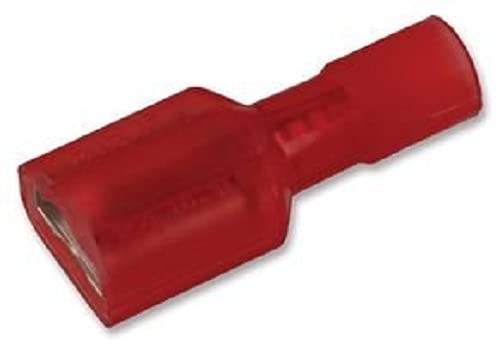 PANDUIT DNF18-250FIB-C TERMINAL, FEMALE DISCONNECT, 0.25IN, RED