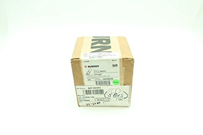 Box of 500 New BURNDY YAV10T3 HYLUG 12-10 Heavy Duty Ring Terminal D608194