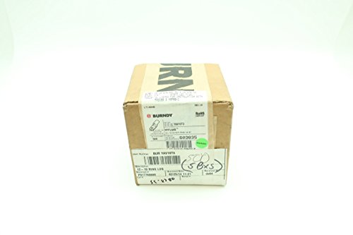 Box of 500 New BURNDY YAV10T3 HYLUG 12-10 Heavy Duty Ring Terminal D608194