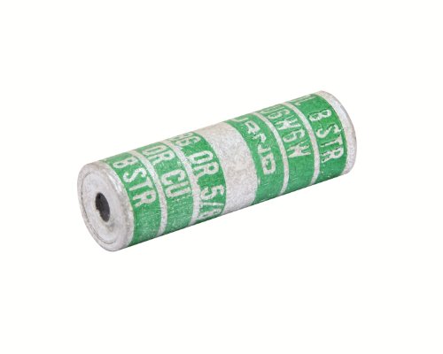 Burndy YSV10 Box Hylink Uninsulated Butt Splice, 12-10 Str. and Sol. Wire Range, 0.75" Length, 5/16" Wire Strip Length (Pack of 50)
