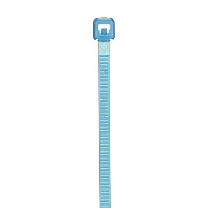 Panduit PLT1M-M76 Cable Tie, Miniature, Tefzel, 4.0-Inch Length, Aqua (1,000-Pack)