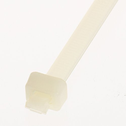 Panduit SST3S-M Cable Tie, 2 Piece, Standard, Nylon 6.6, 11.0-Inch Length, Natural (1,000-Pack)