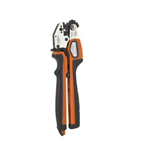 Thomas & Betts TBM45S Crimping Tool with Shure Stake Mechanism for 8 through 2 Copper and 10 through 6 Aluminum Lugs by Thomas & Betts