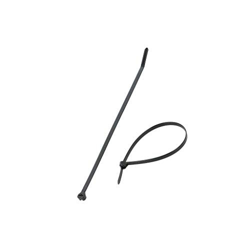 Cable Tie, Standard, 8 in., Black, PK100