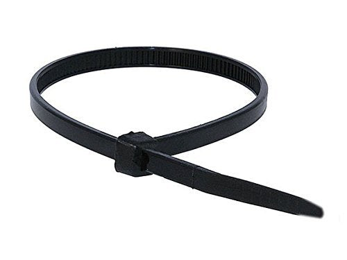 Cable Tie, 14.5 in, Black, PK100