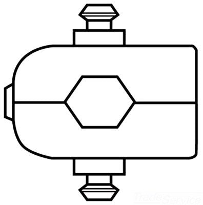 4411-SK Shield-Kon Interchangeable Single Hex Die Steel Alloy Yellow