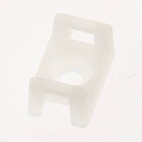 Panduit TM2S8-C .43" Width Cable Tie Mount - #8 Screw - Natural - 100 Pack