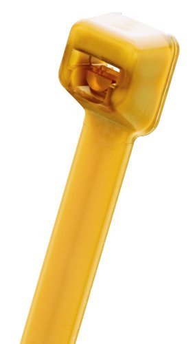 Panduit PLT1M-C71 Pan-Ty Cable Tie, PEEK, Miniature Cross Section, Straight Tip, 35lbs Min Tensile Strength, 0.87 Max Bundle Diameter, 0.048 Thickness, 0.098 Width, 3.9 Length, Brown (Pack of 100) by Panduit