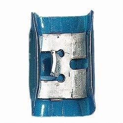 THOMAS & BETTS RSK201 Blue Copper Tin Plated, Polyester Insulation Shield Diameter One-piece Grounding Connector (Pack of 50)