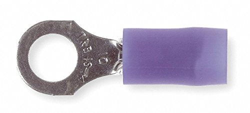 STA-KON Ring Terminal, Blue Nylon, Overlapped Seam, 18 to 14 AWG, 100 PK - pkg. of 100