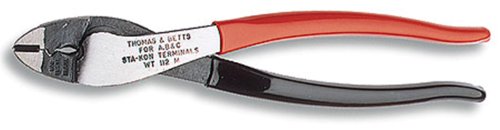 Thomas & Betts WT112M Plier-Type Tool for A, B, C Non-Insulated and RA, RB, RC Insulated Nylon and Vinyl Terminals and Splices