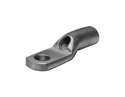 Burndy YAV10T2-BOX One Hole Hylug Code Conductor Standard Barrel Copper Compression Terminal, 14-#10, Str, 12-#10, Sol Conductor, 5/16" Stud Hole Size, 0.53" Tongue Width, 1.12" Length (Pack of 50)
