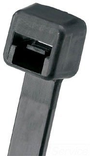 Panduit PLT2S-M30 Cable Tie, Standard, 7.4 Length, Black (Pack of 1000) by Panduit