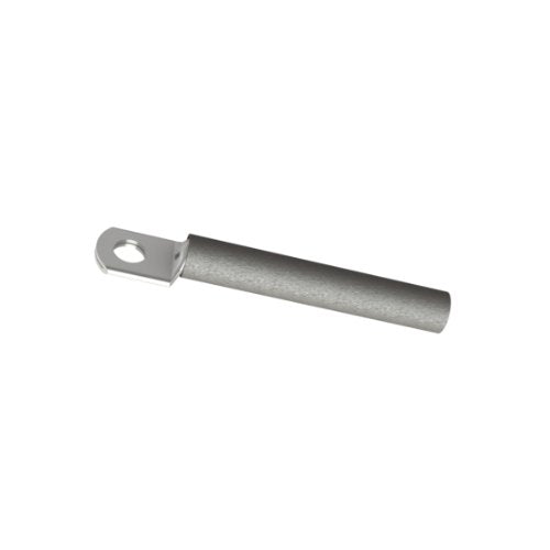 Burndy YAEV18 Box Insulug Nylon Insulated Ring Tongue Terminal, 22-18 Wire Range, 0.31" Width, 0.24" Length, 8-10 Stud Size (Pack of 100)