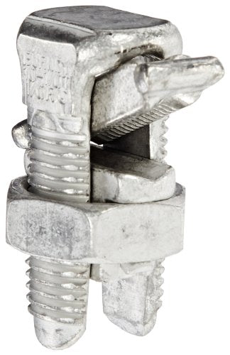 Burndy KSU25 Universal Servit, 2 Str. - 1/0 Str. Copper and Aluminum Run, 10 Str. - 1/0 Str. Copper and Aluminum Tap.70" Width, 1.77" Length.93" Cross Flat, 385lb Recommended Tightening Torque