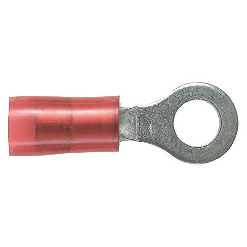 22-18 AWG Nylon Ring Terminal #8 Stud PK100