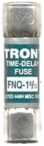 Bussmann FNQ-1-6/10 (FNQ 1-6/10) 1.6Amp 500 Vac Time-delay Supplemental Fuses