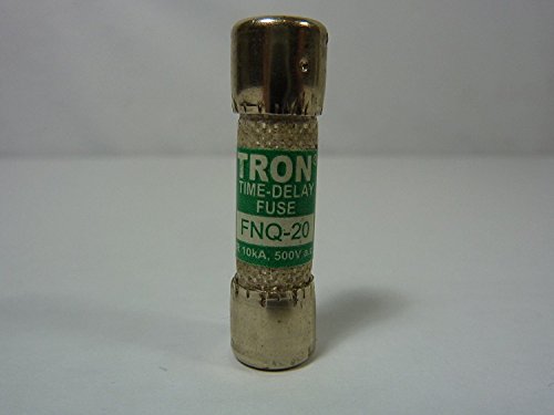 Bussmann FNQ-20 (FNQ 20A) 20 Amp 500 Vac Time-delay Supplemental Fuses