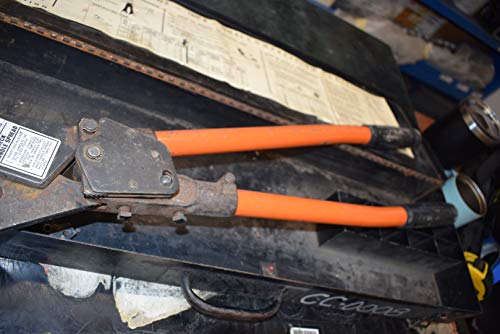 Thomas & Betts TBM8S Crimping Tool with Shure-Stake for Wire Through 8AWG to 500kcmil