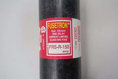 BOX OF 5 COOPER BUSSMANN FRS-R-150 FUSETRON 150A AMP 600V-AC FUSE D574393