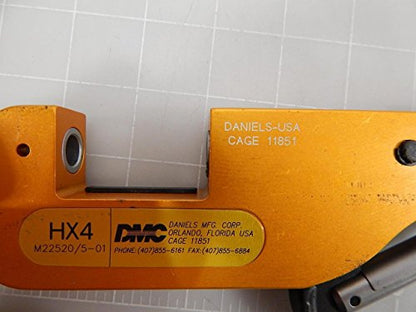 DMC Daniels MFG Corp HX4, M22520/5-01 Crimp, Crimping Tool T43112