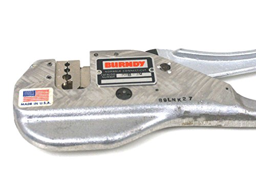 BURNDY MR8-9Q Aluminum HYTOOL Ratchet Crimper MR89Q