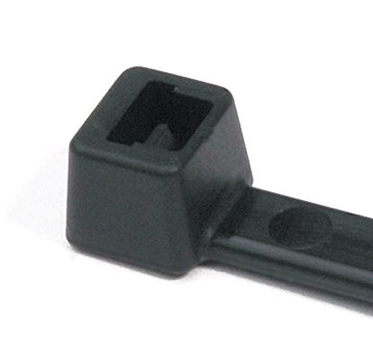 Hellermann Tyton T30R0M4 Standard Cable Tie, 5.8" Long, 30lb Tensile Strength, PA66, Black (Pack of 1000)