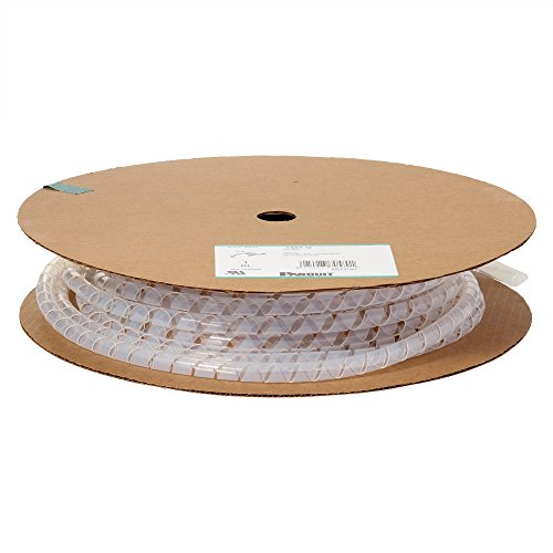 Panduit T25T-L Spiral Wrap, TFE, 0.25" x 50', Natural