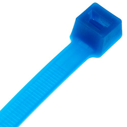 Panduit PLT2I-C76 Pan-Ty Locking Cable Tie, Intermediate, 8.0-Inch Length, Tefzel, Aqua (100-Pack)