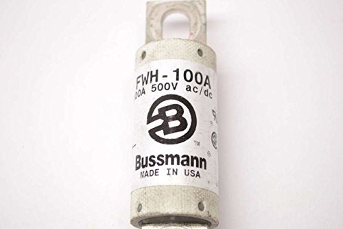 COOPER BUSSMANN FWH-100A SEMICONDUCTOR HIGH Speed 100A AMP 500V-AC Fuse B496525