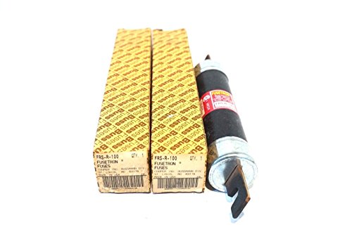 2 NEW FUSETRON FRS-R-100 FUSES 600V FRSR100