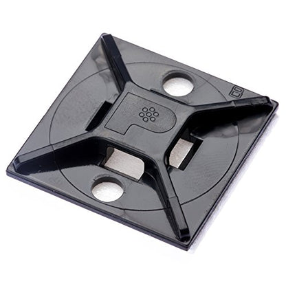 Panduit ABM2S-AT-C0 Cable Tie Mounts - Adhesive Backed (Pack of 100)