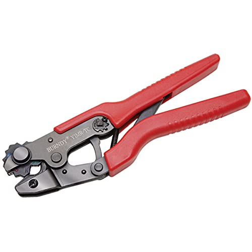 Burndy Y1MRTC Hytool Ratchet Crimper, Copper Hydent Terminals, Splices, and Thin-Wall C-Taps, 0.73 Width, 9-7/8 Length by Burndy