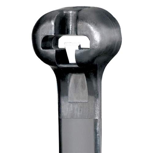 BT7LH-L0, Cable Ties Dome Top Nylon 6.6 Black 178mm 534N Bulk (25 Items)