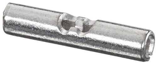 Panduit BS18-C Butt Splice, Non-Insulated, 22 - 18 AWG Wire Range, 0.62 Length (Pack of 100) by Panduit