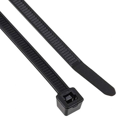 CABLE TIE 8"L 50LB BLACK (Pack of 1000) (T50R0M4)