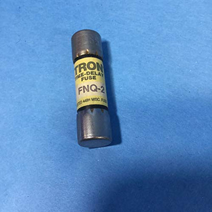 Tron Fuse FNQ-2 2 Amp (2A) 500V Midget Time-Delay Class CC Fuse